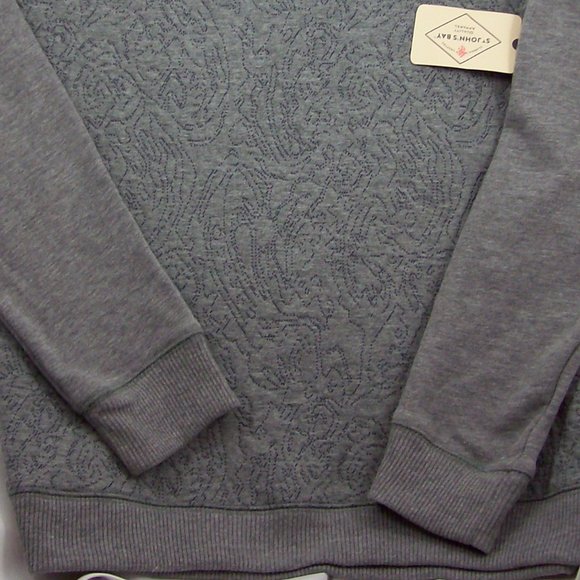 St. John's Bay Heather Grey Sweatshirt - Picture 8 of 9